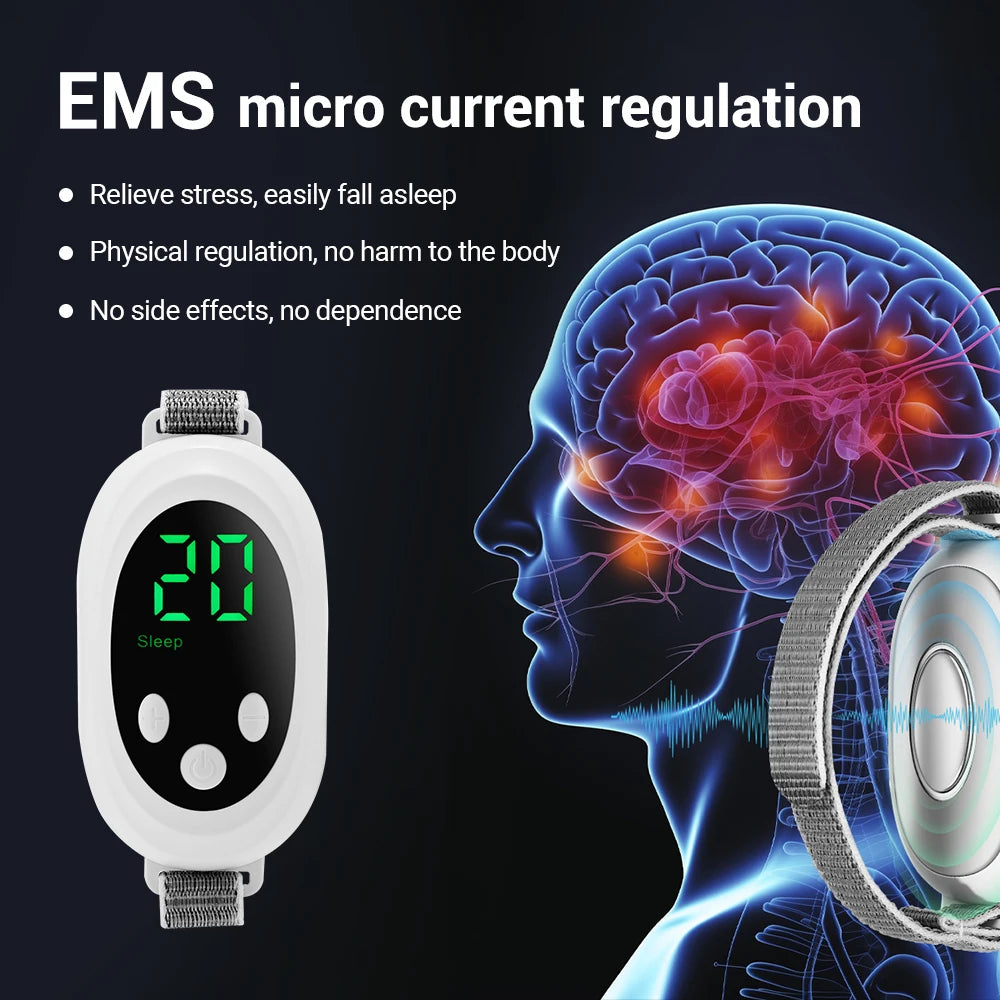 DreamPuls Microcurrent Sleep Device – Stress & Insomnia Relief